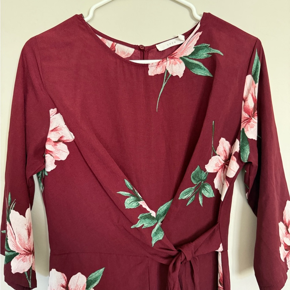 Lush Floral Jumpsuit